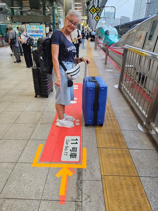 A person standing on a platform with luggage

AI-generated content may be incorrect.