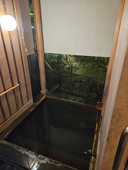 A door with a glass door and a black floor

AI-generated content may be incorrect.