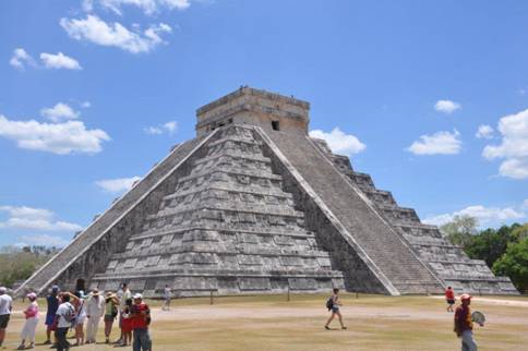 El Castillo, the great pyramid at Chichen Itza