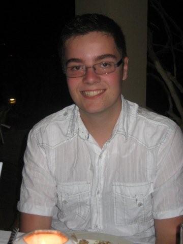 Anthony at dinner