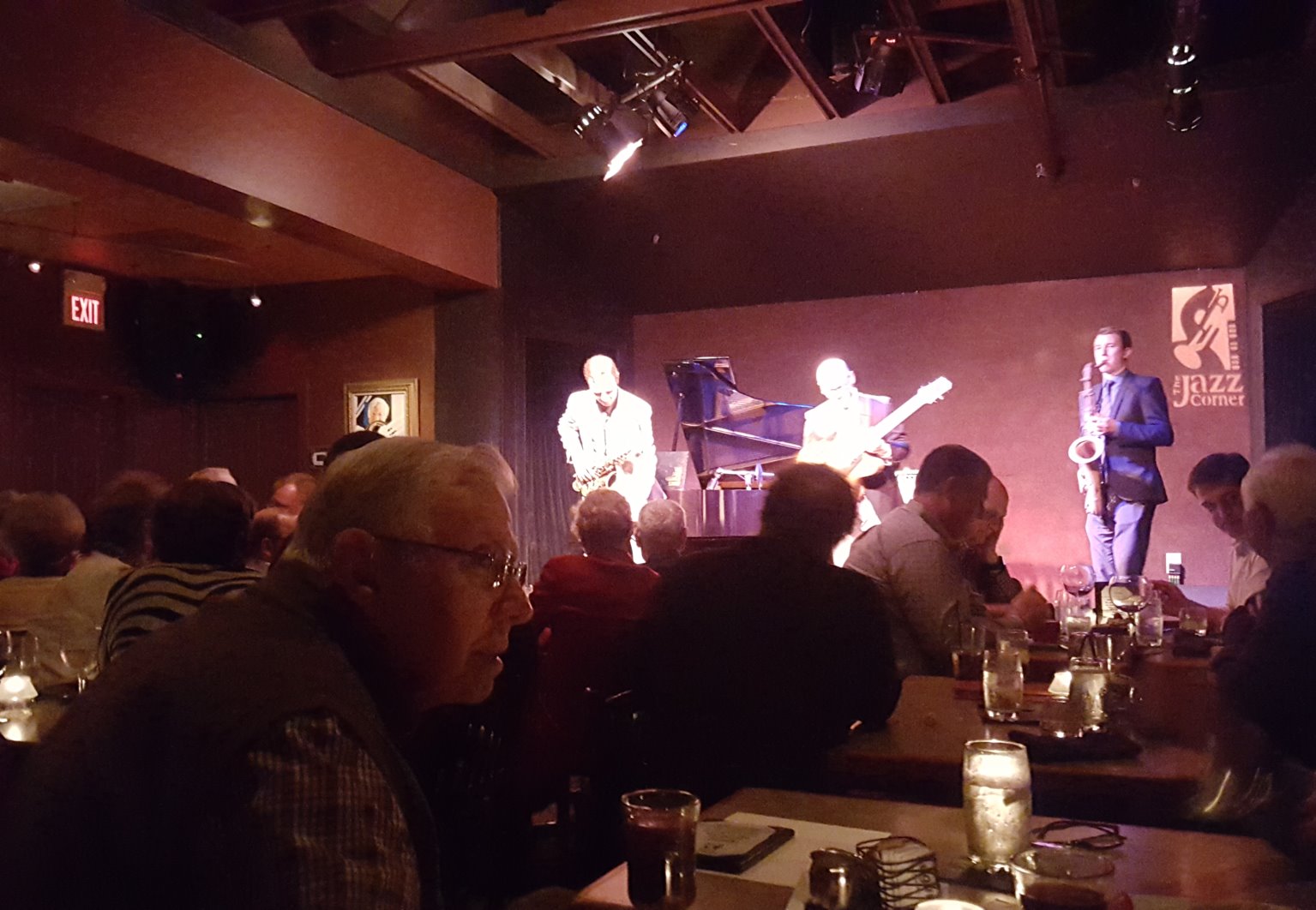 The Peter & Will Lawrence Jazz Trio at the Jazz Corner