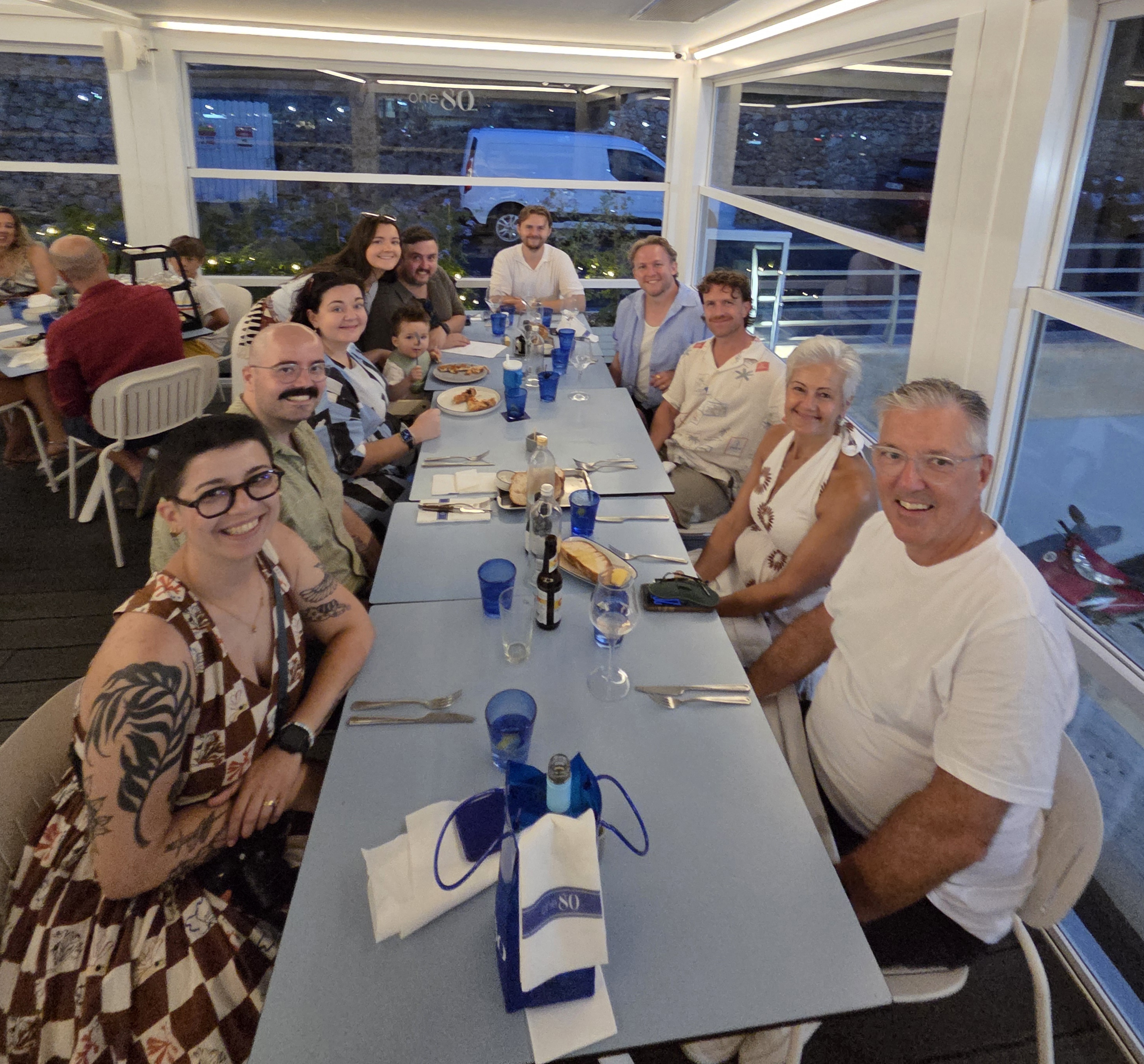 Dinner at 180