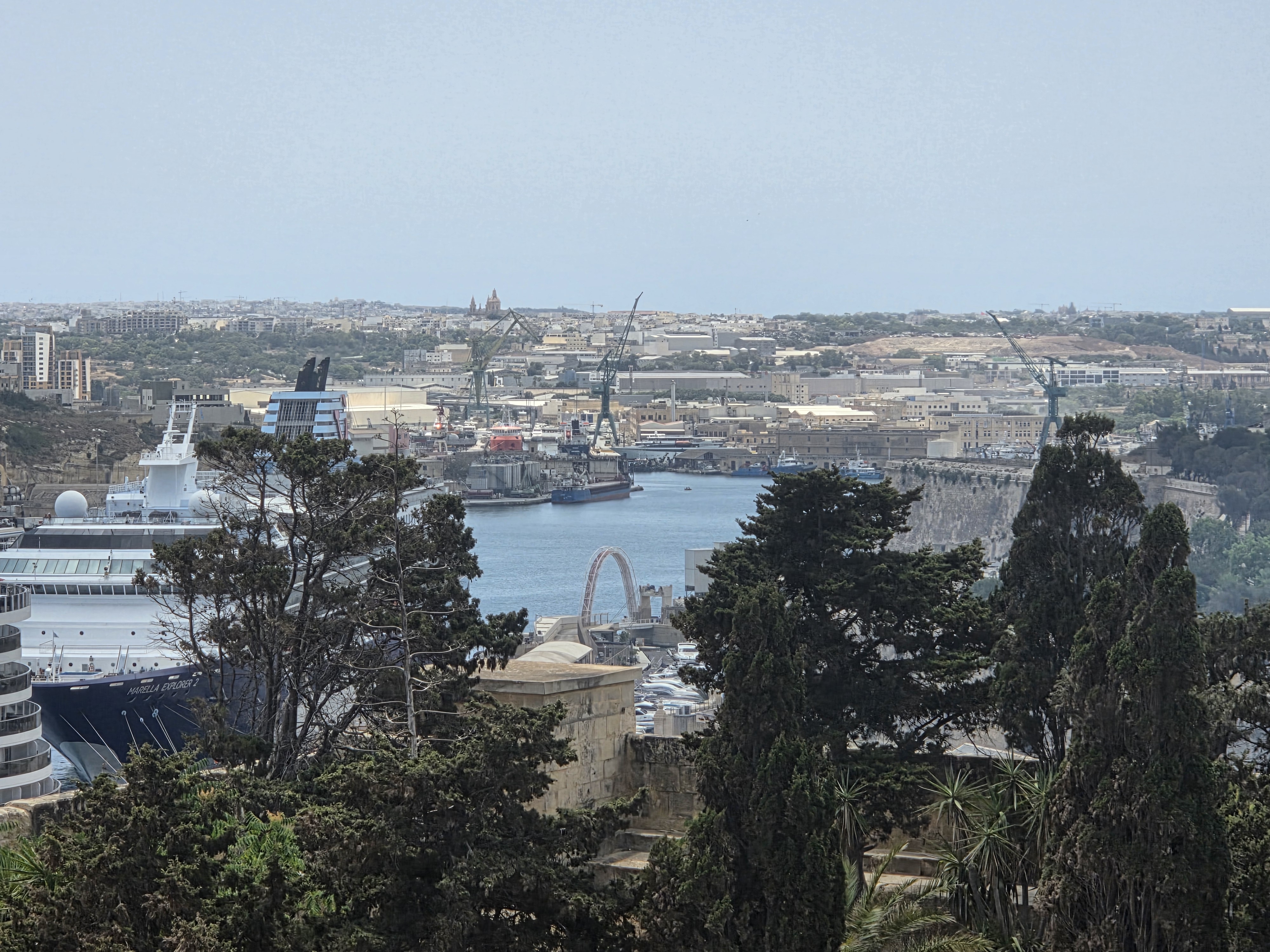 View from the cafe - historic city