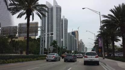South Beach in the rain
