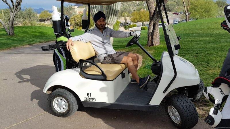 Congratulations to Kanny, golfer of the week
