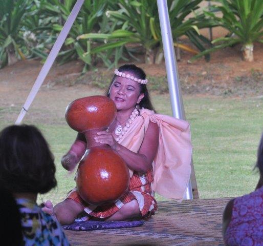 The Lu'au festival in Kauai