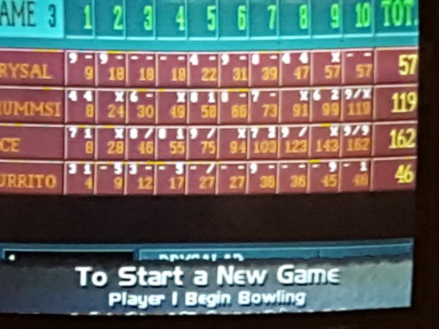 Ten pin bowling in Steamboat Springs