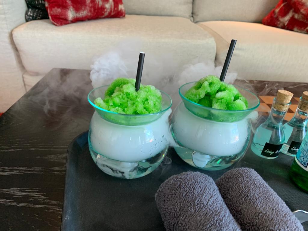 Welcome drink in our Seminyak hotel room