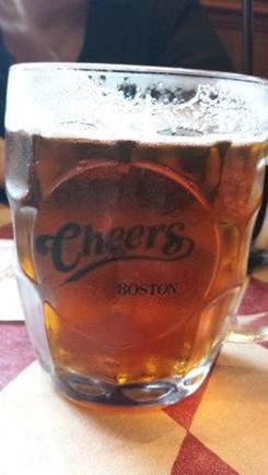 Inside the Cheers bar in Boston