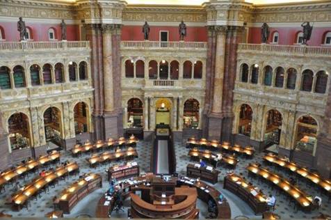 The Jefferson Library in Washington DC