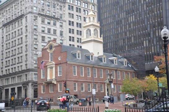 The Old State House in Boston