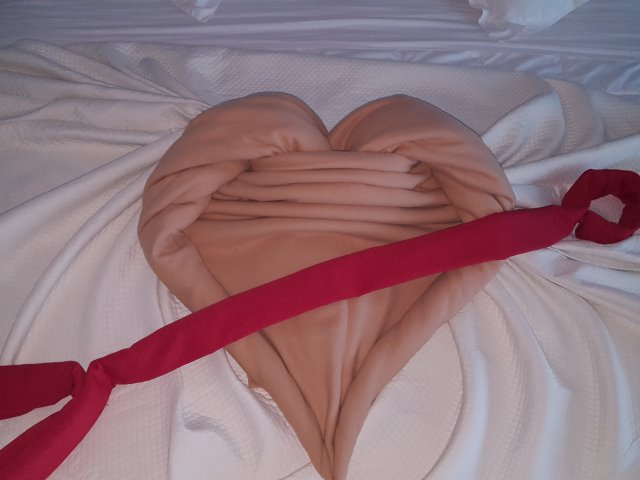The maid's bed present, second night
