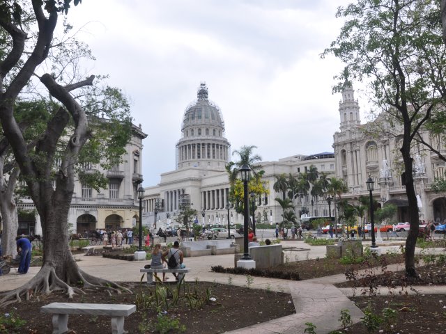 The Capitol building in Havana