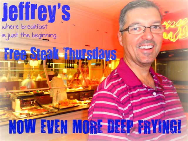 Jeffrey's - the fake diner advert Anthony made