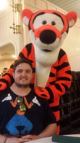 Meeting Mickey Mouse at Disney