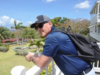 Jeff at St Kitts