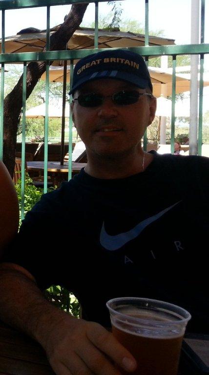 Margarita by the pool in Scottsdale
