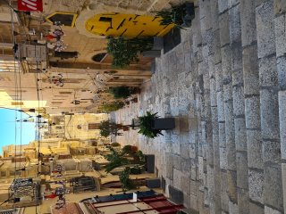 A sight from our morning walks in Valletta