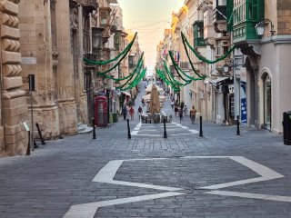 Valletta's streets
