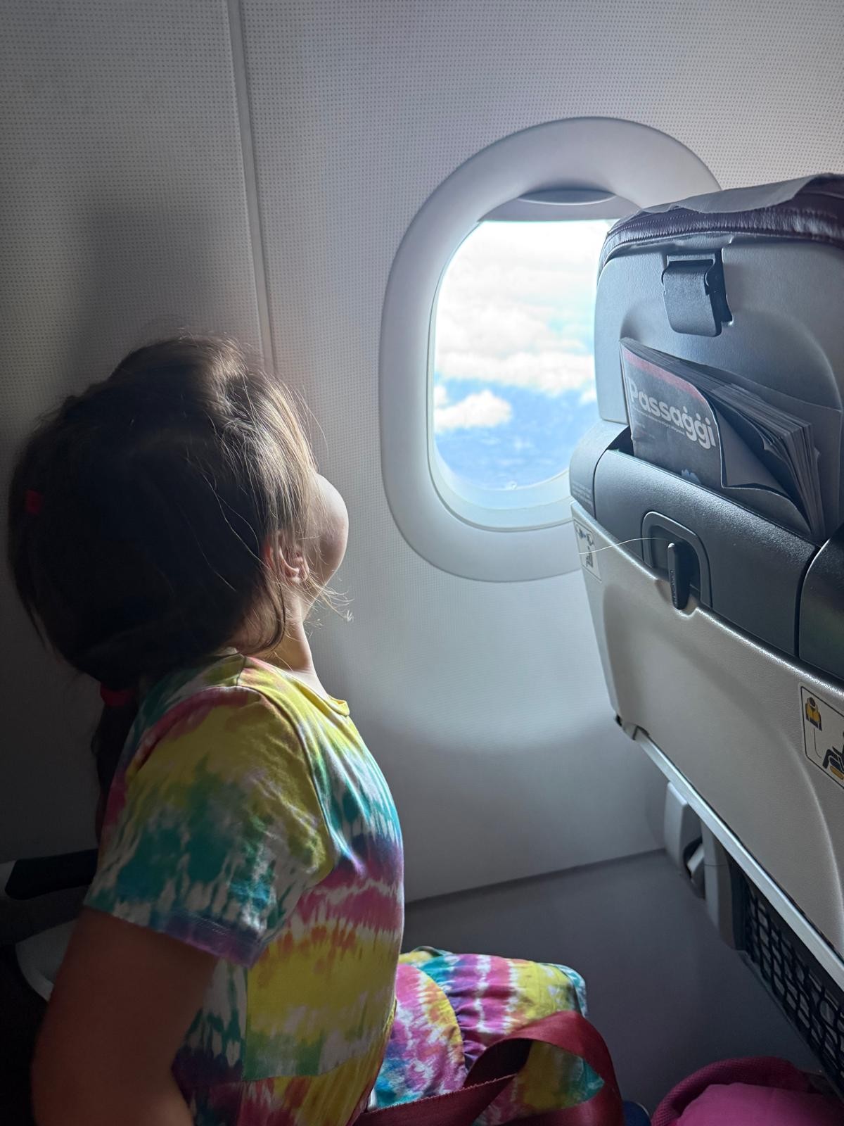 Abigail in window seat