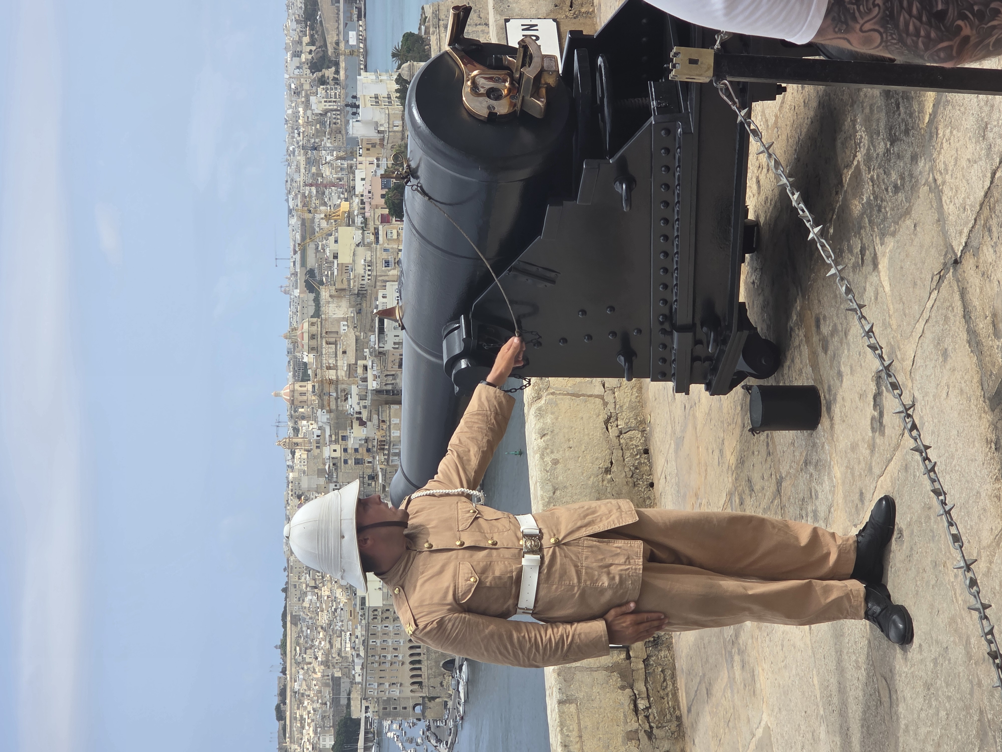 Mis-firing of the cannon