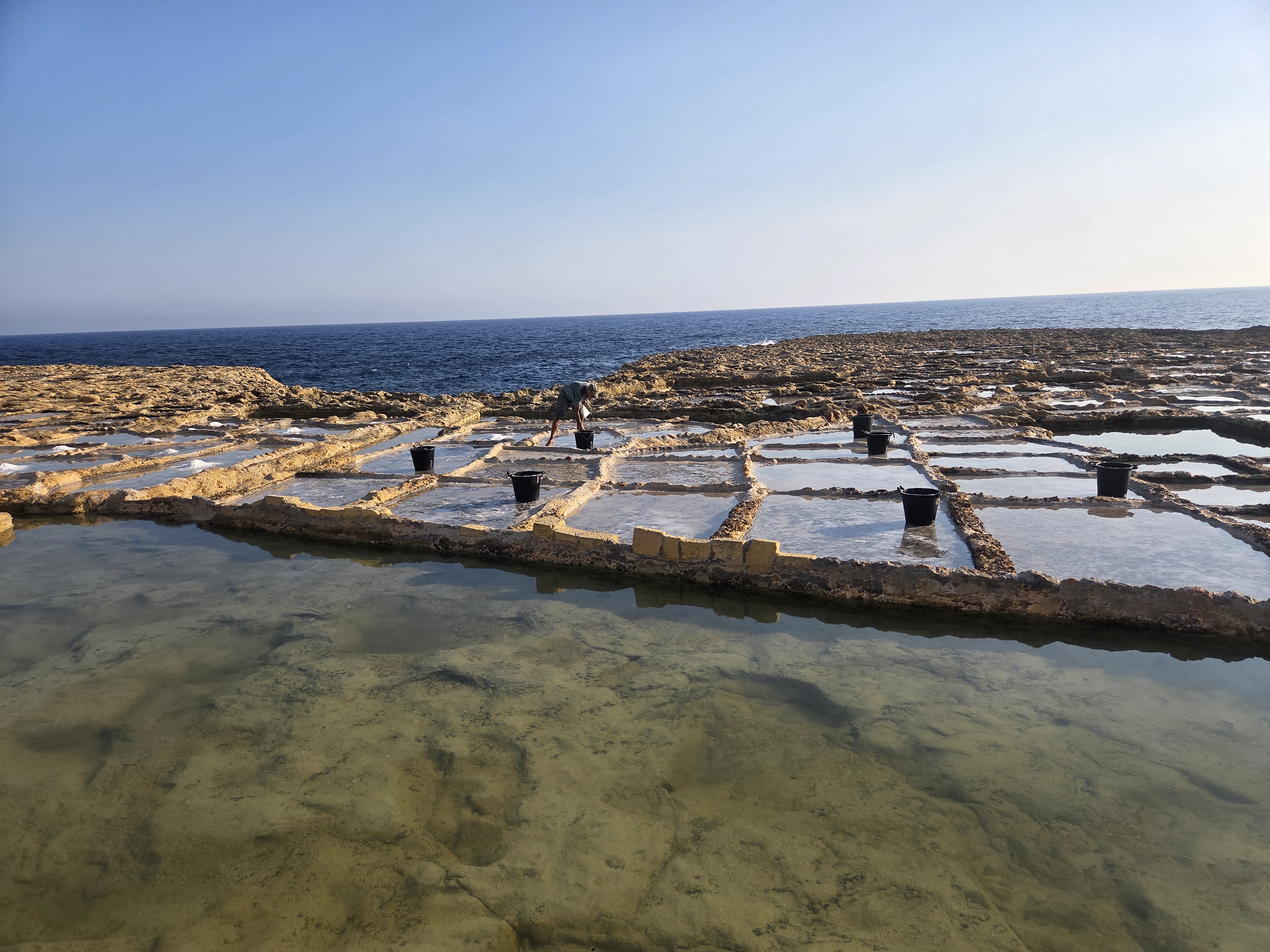 Salt pans at Xwejni