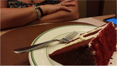 Cake at the resort