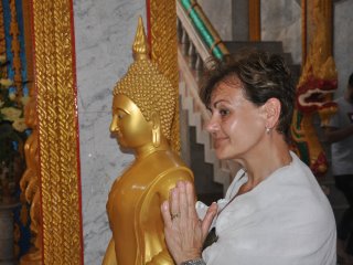 Buddha statues at Wat Chalong