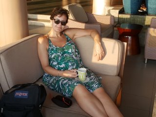 Back at the hotel after Phi Phi