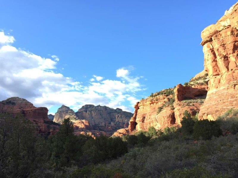Climbing the Boynton Trail