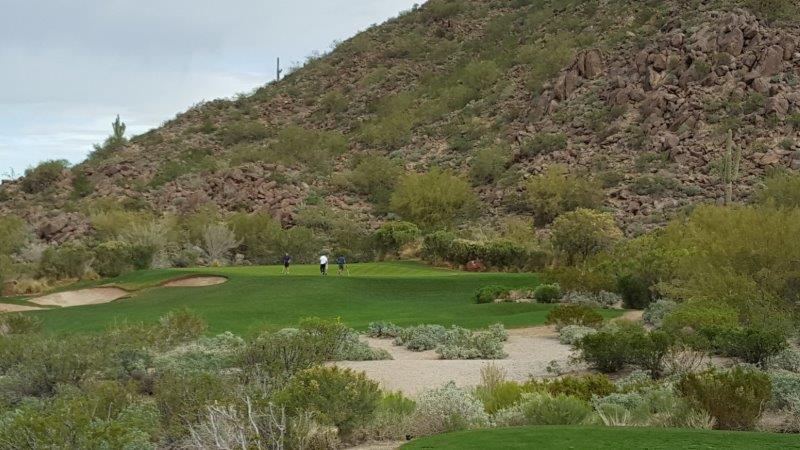 Typical green at Las Sendas