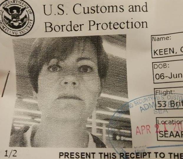 Electronic passport control mug shot