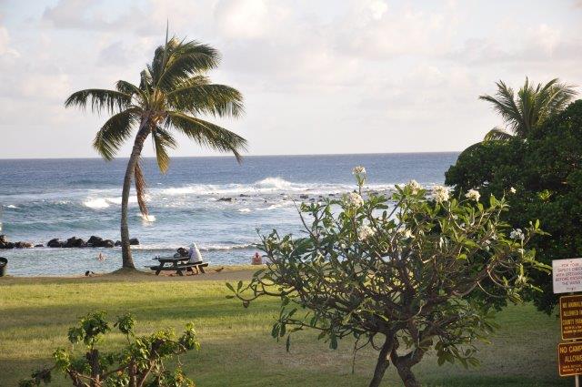 Dinner overlooking Poipu Beach