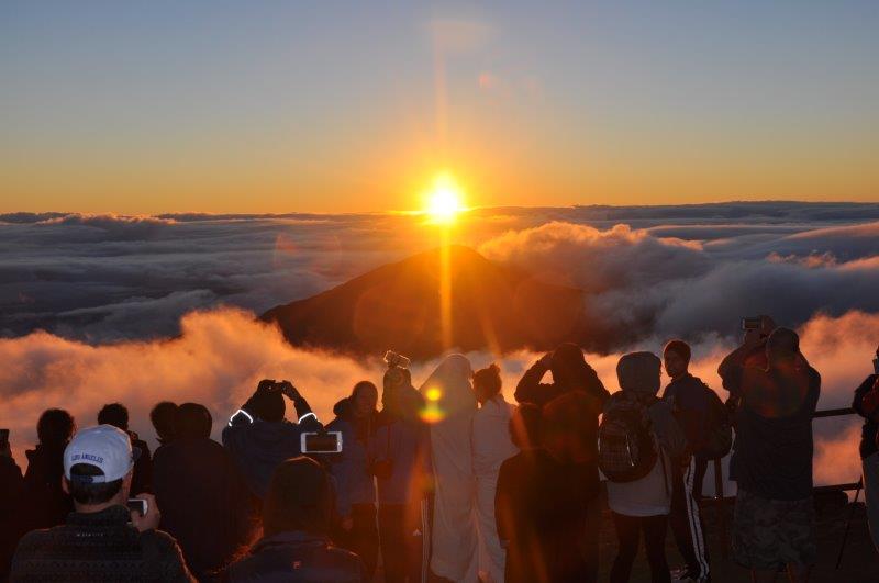 Sunrise on Haleakala