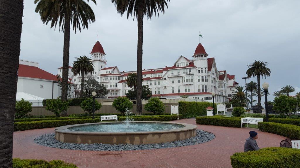 The Del Coronado hotel in San Diego