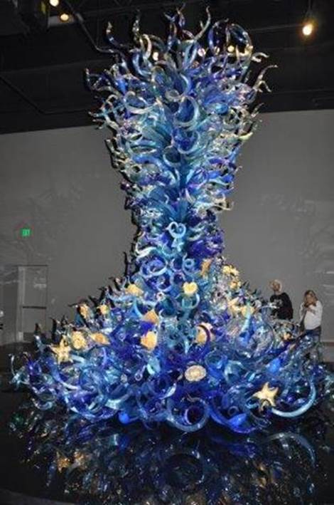 Glass creations at Chihuly Garden and Glass