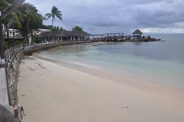 The bay view on Mahe