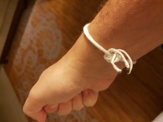 A blessing from the Buddhist monk