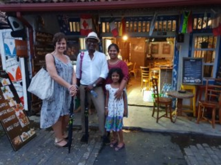 Chirath's caf&eacute; in Galle Fort