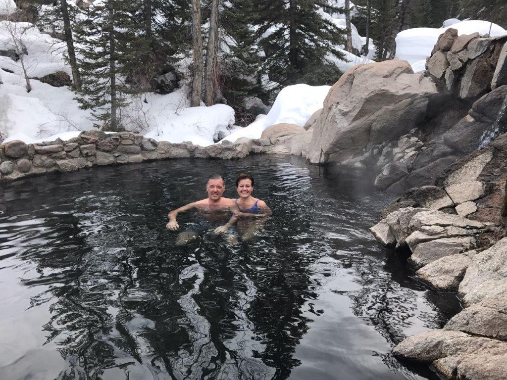 The hot springs near Steamboat